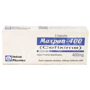 Maxpan 400mg Capsules – Bacterial Infection Relief