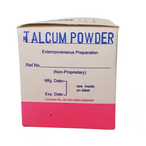 Healers Pharma Inclusive Talcum Powder gentle fragrance-free formula