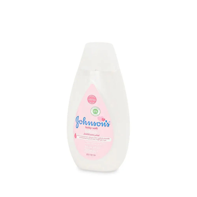 Johnson's Baby Soft Lotion 200ml – Gentle Moisturizing Care