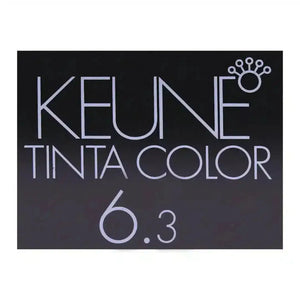 Keune Tinta Color 6.3 Dark Golden Blonde — level 6 warm golden blonde with 100% grey coverage – View Product Detail