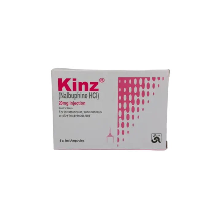 Kinz 20mg/1ml Injection — Nalbuphine for Severe & Postoperative Pain