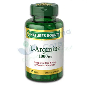 L-Arginine 1000mg Tablet Nat B — amino acid supplement for blood flow and heart health Pakistan
