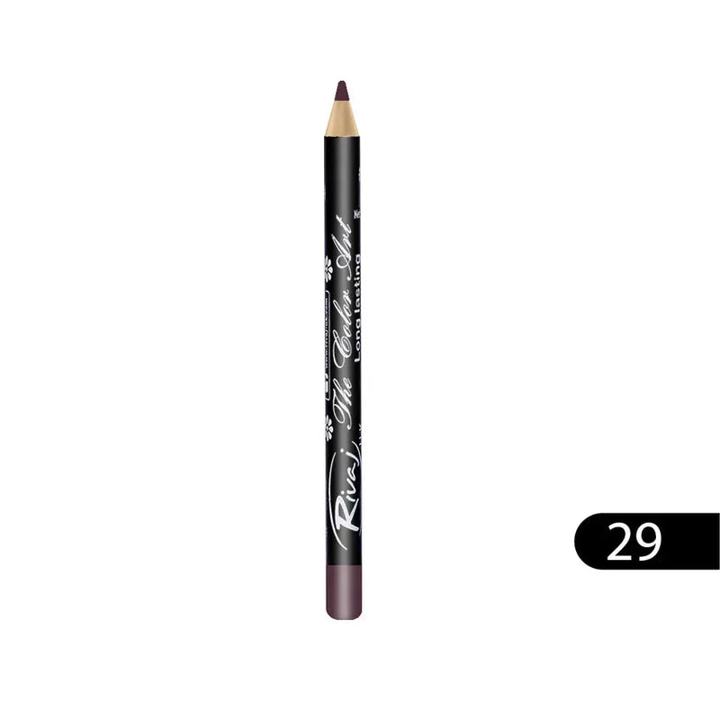 Rivaj Lip Pencil Shade Dark Magenta – Smooth & Long-Lasting Definition