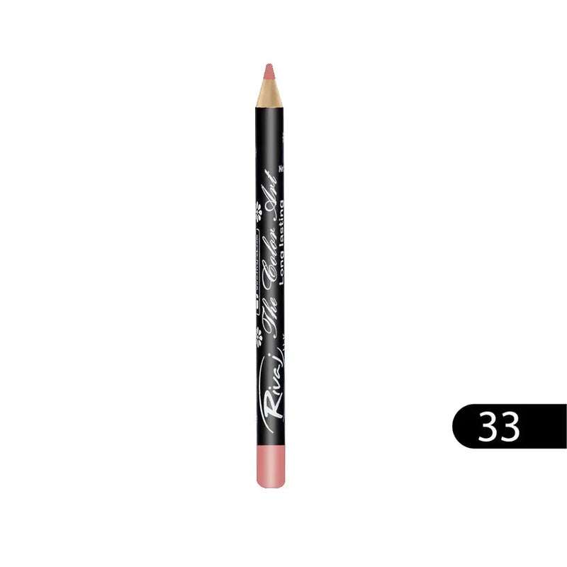 Rivaj Lip & Eye Pencil – Light Coral Shade for Smooth, Long-Lasting Definition