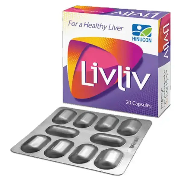 Livliv Capsule 20s — Herbal Liver Tonic for Detox & Health