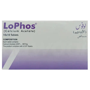 Lophos Tablet – Phosphate Binder for Kidney Disease & Hyperphosphatemia