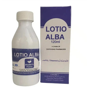 Lotio Alba 120ml – calamine lotion for eczema and dermatitis relief Pakistan