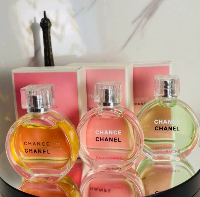 Chanel Chance 3 In 1 Perfume Gift Set 3x30ml