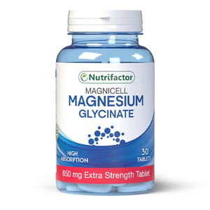 Magnesium Glycinate capsules for sleep, muscle, and nerve calm support