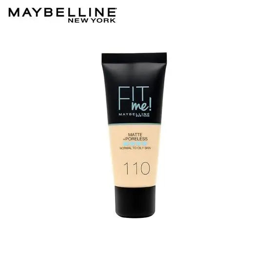 Maybelline Fit Me Matte + Poreless Foundation 110 Porcelain 30ml