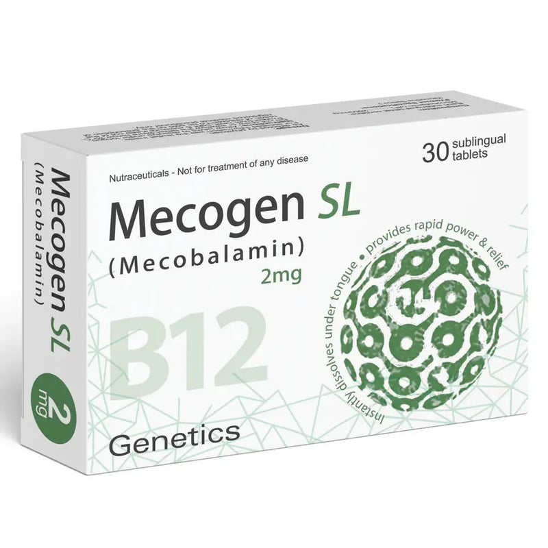 Mecogen SL 2mg Tablets — Mecobalamin Vitamin B12 for Nerve & Anemia Treatment