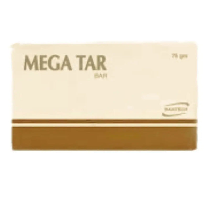 Mega Tar Coal Tar Soap Bar 75g — Psoriasis & Scaly Skin