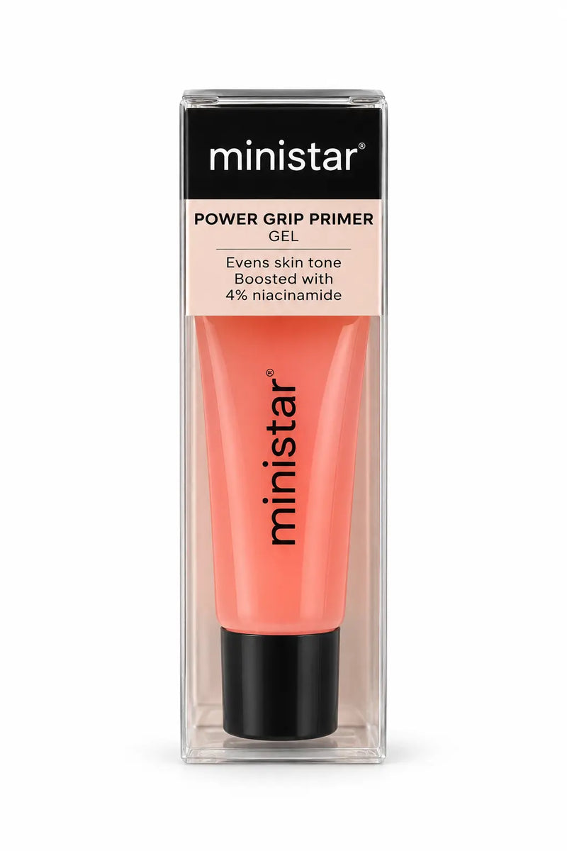 Ministar Jelly Power Grip Primer Gel – Evens Skin Tone with 4% Niacinamide