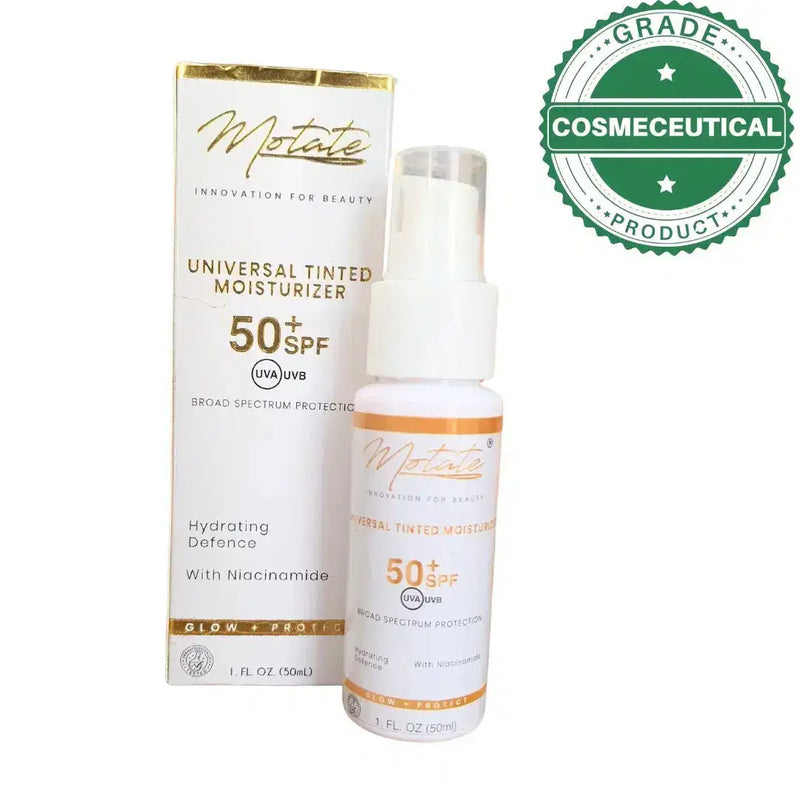 Motate Universal Tinted Moisturizer SPF 50+ 50ml — Sunscreen, Sunblock, UV Protection