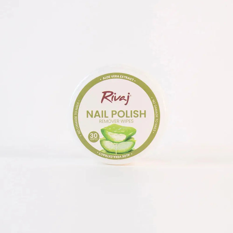 Rivaj Nail Polish Remover Wipes – Aloe Vera