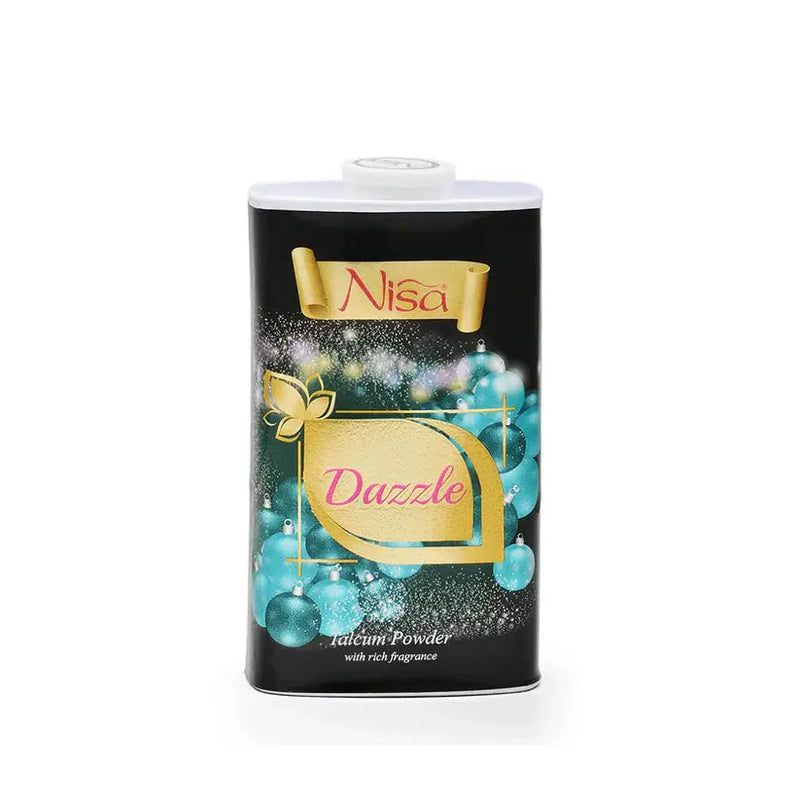 Nisa Tin Talcum Dazzle 265gm