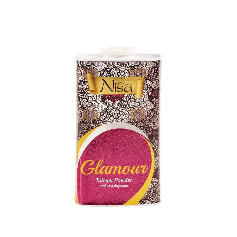 Nisa Tin Talcum Glamour 265gm