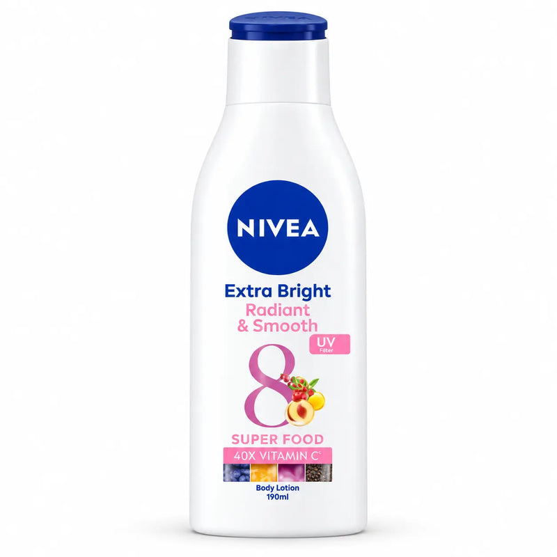 Nivea Extra Bright Radiant & Smooth Body Lotion 190ml