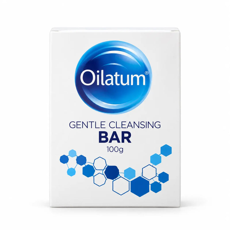 Oilatum Gentle Cleansing Bar 100g – Soap-Free Bar for Dry Skin