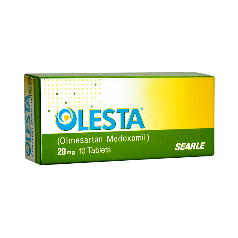 Olesta 20mg Tablet (Olmesartan) - ARB for High Blood Pressure