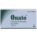 Onato 5mg Tablets – Amlodipine Besylate for Hypertension & Heart Health photo 1