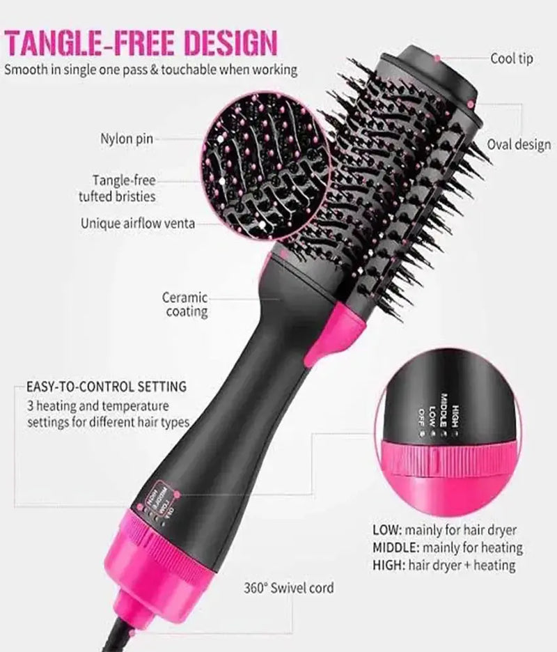One Step Hot Air Brush Dryer & Styler