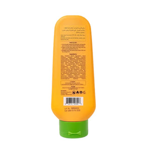 OnlyAura Aloevera Sunscreen SPF60+ 200ml – back of packaging