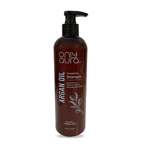 OnlyAura Argan Oil Sulfate Free Shampoo 480ml – front of packaging