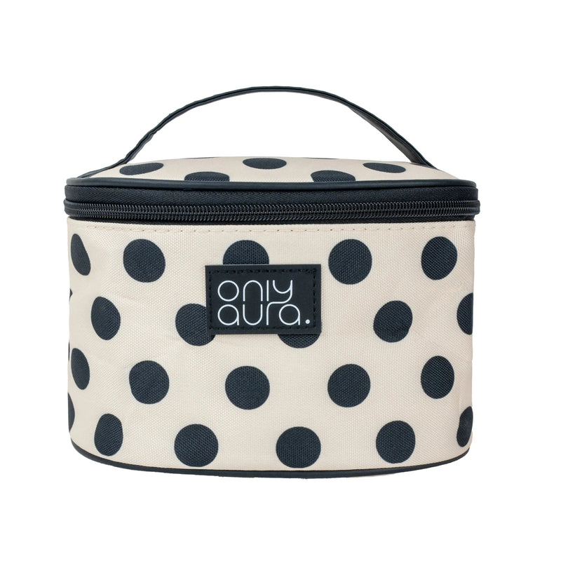 ONLYAURA COSMETIC BAG YA2609# WHITE CLOTH MATERIAL