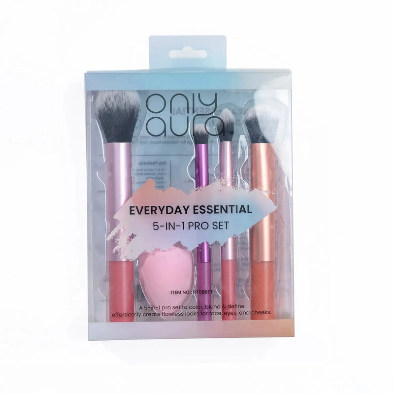 ONLYAURA EVERYDAY ESSENTIAL 5 IN 1 PRO SET (RT05SET), 120G