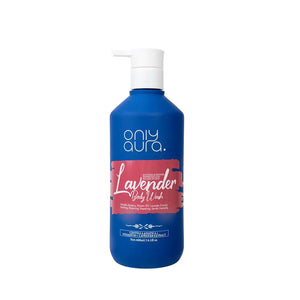 OnlyAura Lavender Shower Gel 400ml – front of packaging