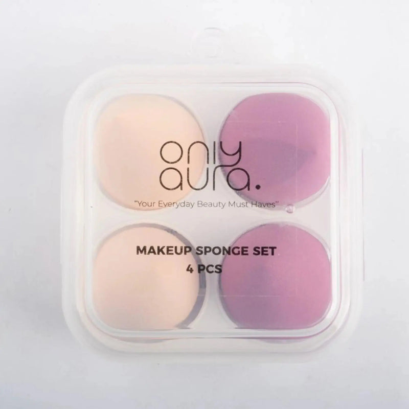 ONLYAURA MAKEUP SPONGE 4-PCS SET BOX FF710