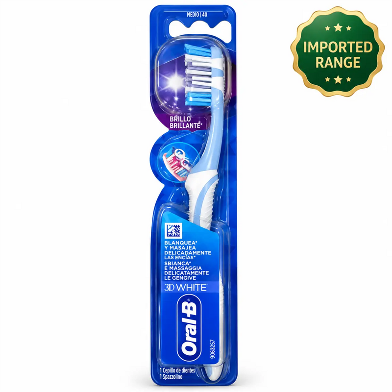 Oral-B 3D White Medium Manual Toothbrush