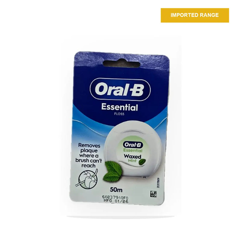 Oral-B Essential Floss Waxed Mint 50m