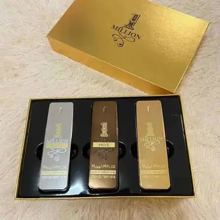 Paco Rabanne One Million Perfume Gift Set 3 x 30ml