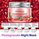 BIOAQUA Pomegranate Fresh Moisturizing Mineral Sleep Mask photo 3
