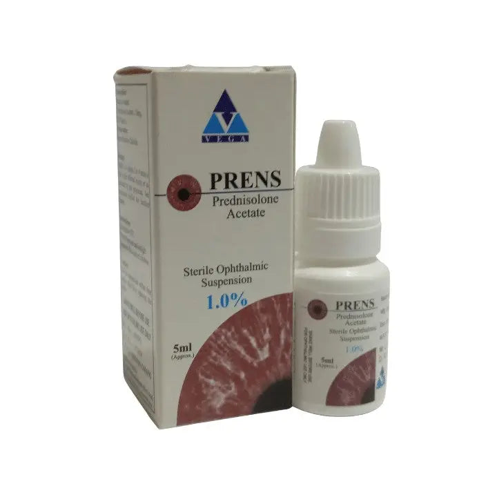 Prens Eye Drops 1.0% – Prednisolone Acetate for Eye Inflammation & Redness