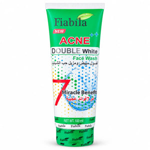 Fiabila Acne Double White Face Wash 7 Miracle Benefits 100ml