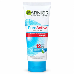 Garnier Pure Active Acne & Oil Clearing Foam 100ml