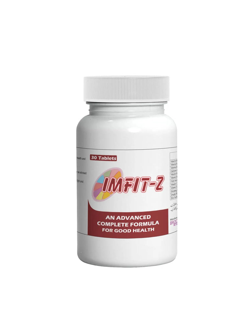 Imfit-Z Tablets – Multivitamin & Herbal Supplement