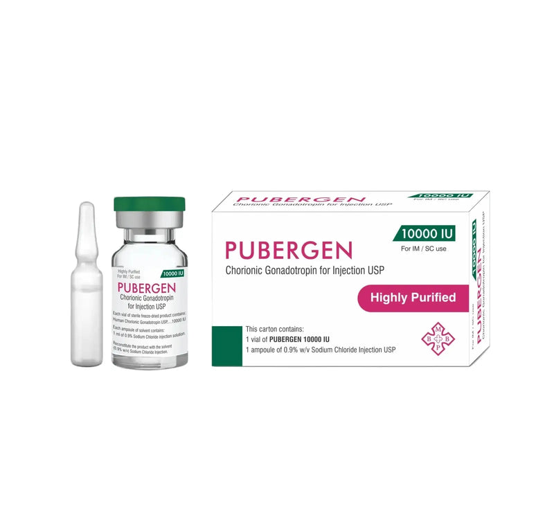 Pubergen 10,000 IU HCG Injection – Ovulation Trigger