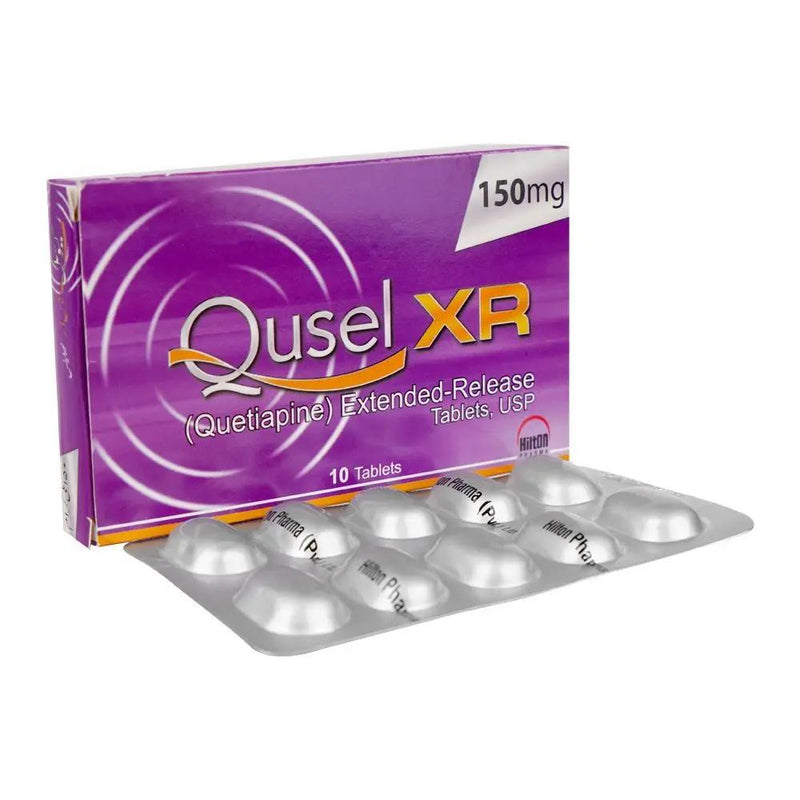 Qusel XR 150mg Tablet – Extended-Release Quetiapine for Bipolar Disorder