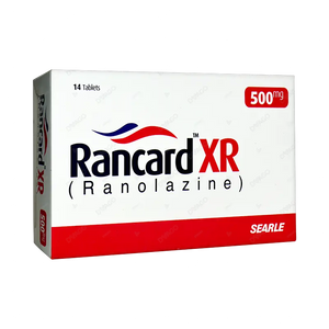 Rancard XR 500mg Tablet Ranolazine extended release - coronary artery disease – View Product Detail