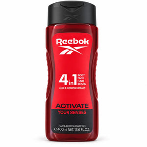 Reebok Activate Your Senses 4-in-1 Hair & Body Shower Gel 400ml