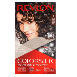 Revlon Colorsilk Hair Color 30 Dark Brown - derma.pk