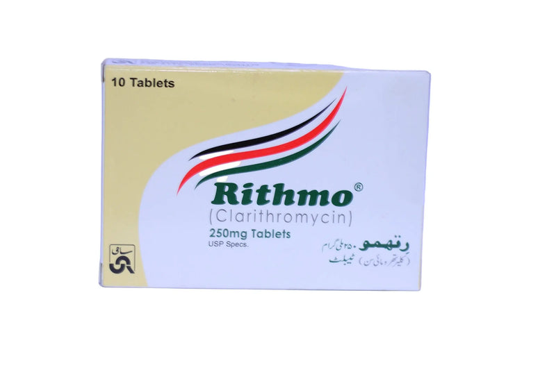 Rithmo 250mg Tablet – Clarithromycin Antibiotic for Bacterial Infections