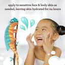 Aveeno Kids Face and Body Gel Cream Lotion for Sensitive Skin, 227g photo 3