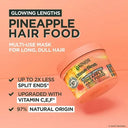 Garnier Ultimate Blends Hair Food Pineapple & Amla Hair Mask 400ml photo 3