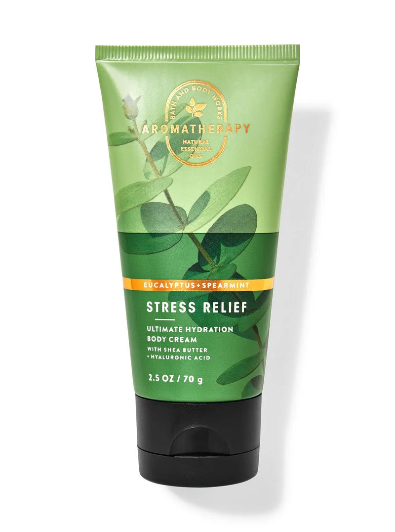 Bath & Body Works Aromatherapy Eucalyptus Spearmint Travel Size Ultimate Hydration Body Cream 70g