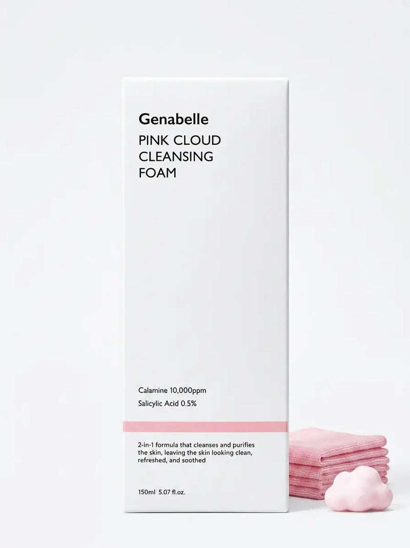 Genabelle pink cloud cleansing foam 150ml